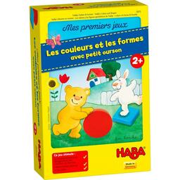 Mes Premiers Jeux: Les Couleurs et les Formes Avec Petit Ourson Cover 3d