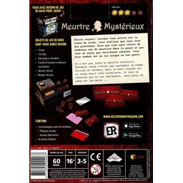 Escape Room: Le Jeu - Meurtre Mystérieux Back