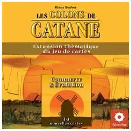 Les Colons de Catane: Jeu de Cartes - Commerce & Evolution Cover