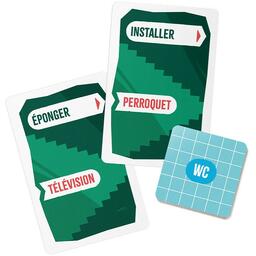 Kiki va Sortir les Poubelles ? Cartes