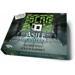 Escape Box: Asile Psychiatrique Cover 3d