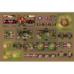 Heroes of Normandie: Commonwealth Army Box Tuiles