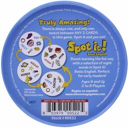 Spot it! Basic English Back