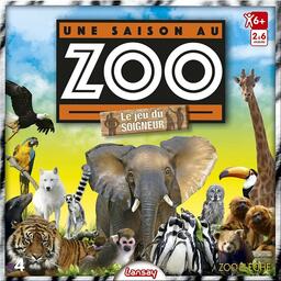 Une Saison au Zoo: Le Jeu du Soigneur Cover