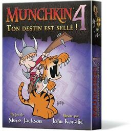 Munchkin 4: Ton Destin est Sellé ! Cover 3d