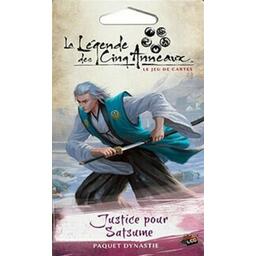 La Légende des Cinq Anneaux: Le Jeu de Cartes - Justice pour Satsume Cover