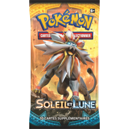 Pokémon Soleil et Lune: Booster Cover Transparent