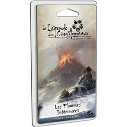La Légende des Cinq Anneaux: Le Jeu de Cartes - Les Flammes Intérieures Cover 3d