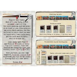 Pocket Détective: Meurtre à l'Université Cartes