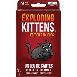 Exploding Kittens: Édition 2 Joueurs Cover 3d