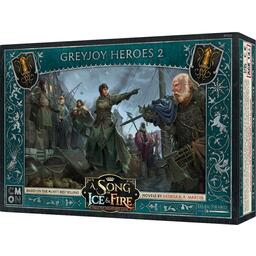 Le Trône de Fer: Le Jeu de Figurines - Héros Greyjoy II Cover 3d