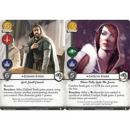 Le Trône de Fer: Le Jeu de Cartes - Les Loups du Nord Cartes