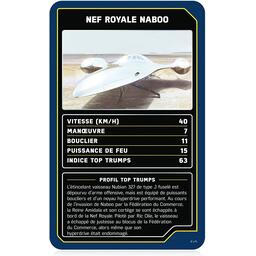 Top Trumps: Star Wars - Vaisseaux Spatiaux Carte