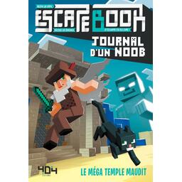 Escape Book: Journal d'Un Noob - Le Méga Temple Maudit Cover