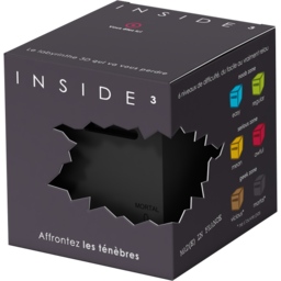 Inside³: Mortal (Noir) Cover Transparent