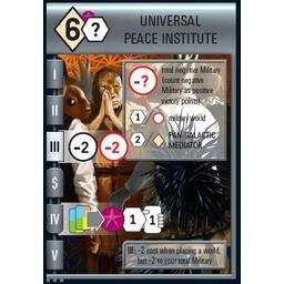 Race for the Galaxy: Au Bord de l'Abîme Carte