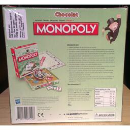 Monopoly: Chocolat Back 3d