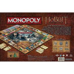 Monopoly: The Hobbit - Motion Picture Trilogy Back