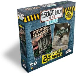 Escape Room: Le Jeu - 2 Joueurs - Prison Island/Asylum Cover 3d