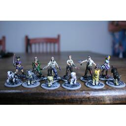 Zombicide: Box of Dogs Set #6 - Dog Companions Figurines