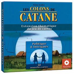 Les Colons de Catane: Jeu de Cartes - Politique & Intrigue Cover 3d
