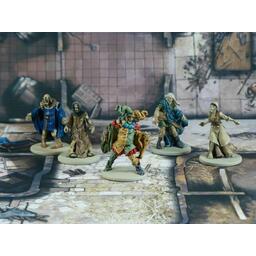 Zombicide: Black Plague - NPC-2 - Notorious Plagued Characters Figurines