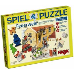 Spiel & Puzzle: Feuerwehr Cover 3d