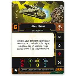 Star Wars: X-Wing - Faucon Millenium de Lando Carte