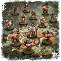 Blood Bowl: The Game of Fantasy Football - Nurgle Pitch Figurines