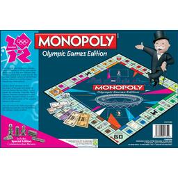 Monopoly: London - Olympic Games Edition Back