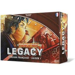 Pandemic Legacy: Saison 1 (Rouge) 2018 Cover 3d