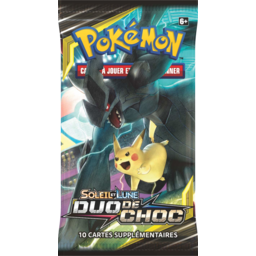 Pokémon Soleil et Lune: Duo de Choc - Booster Cover Transparent