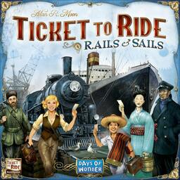 Ticket to Ride: Rails & Sails Cover