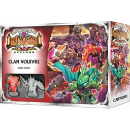 Super Dungeon Explore: Bandes Armées - Clan Vouivre Cover 3d