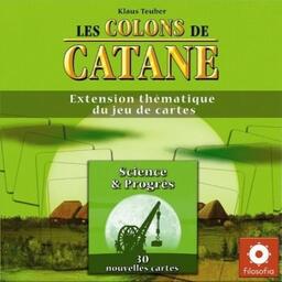 Les Colons de Catane: Jeu de Cartes - Sciences & Progrès Cover