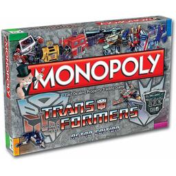 Monopoly: The Transformers - Retro Edition Cover 3d