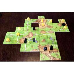 Carcassonne: Extension 9 - Moutons et Collines Eclate