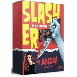 Slasher: Le Jeu d'Enquête Cover 3d