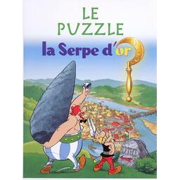 Le Puzzle: La Serpe d'Or Cover