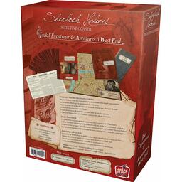 Sherlock Holmes - Détective Conseil: Jack l'Eventreur et Aventures à West End Back 3d