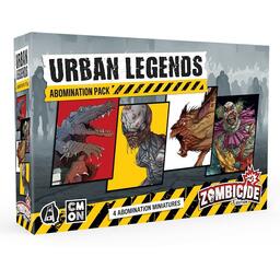 Zombicide: 2nd Edition - Urban Legends - Abomination Pack Cover 3d