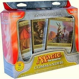 Magic: The Gathering - Commander - Pantins Politiques Cover 3d