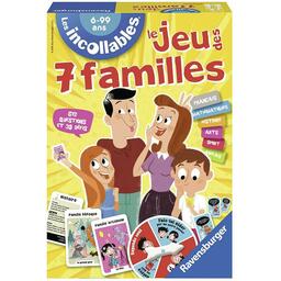 Les Incollables: Le Jeu des 7 Familles Cover 3d