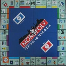 Monopoly: Marseille 2002 Plateau