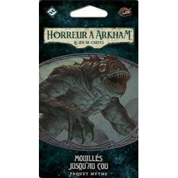 Horreur à Arkham: Le Jeu de Cartes - Mouillés Jusqu'au Cou Cover
