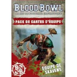 Blood Bowl: Le Jeu de Football Fantastique - Pack de Cartes d'Équipe - Équipe de Skavens Cover