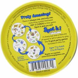 Spot it! Shalom Back