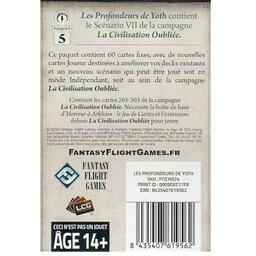 Horreur à Arkham: Le Jeu de Cartes - Les Profondeurs de Yoth Back