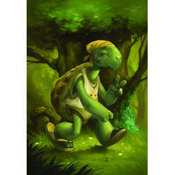 Le Lièvre et la Tortue Artwork