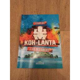 Escape Box: Koh Lanta - L'Île des Oubliés Livret